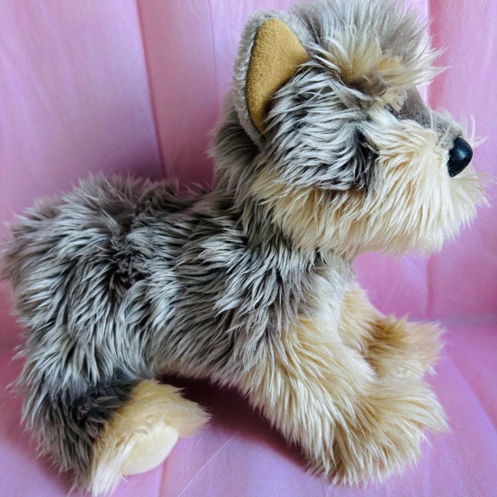 Yettie 12" Yorkie Douglas Plush Dog Stuffed Animal Yorkshire Terrier puppy pup